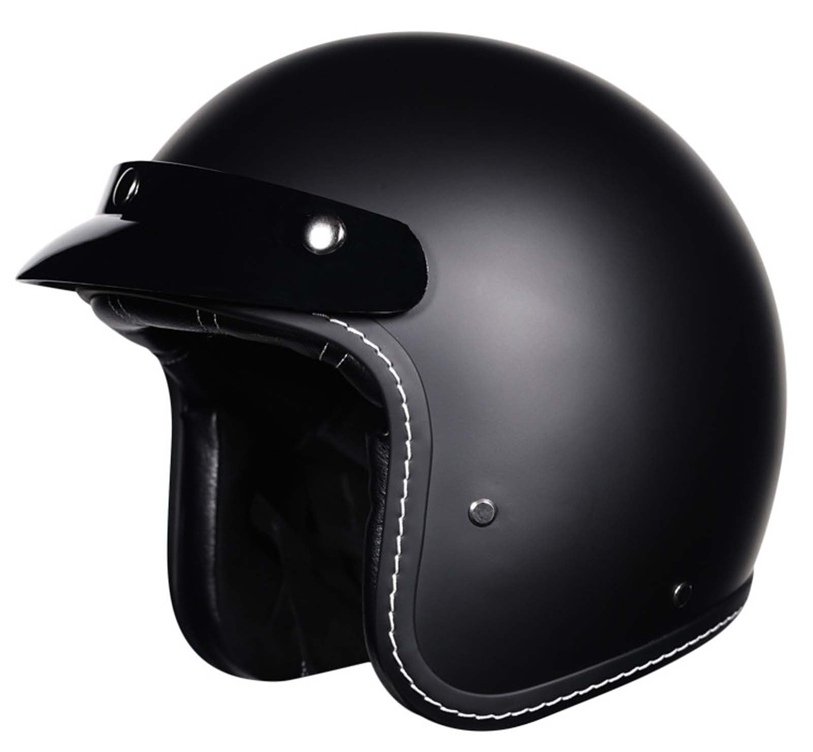 Halbhelm Motorradhelm 3/4 Motorradhelm Retro-Helm für Männer und Frauen Erwachsenenhelm ECE/DOT-Zertifiziert Unisex M (53-54CM) G,L(55-56CM) von XLGNXXL