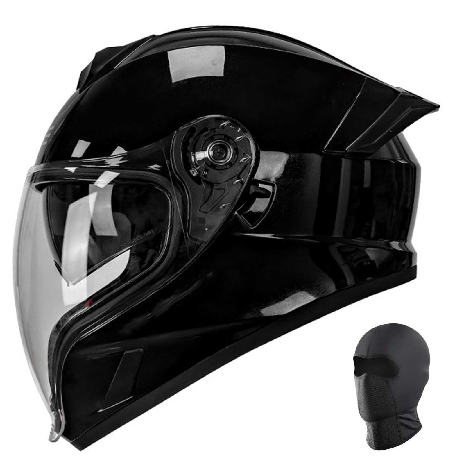Integralhelm für Motorradfahrer mit hochklappbarem Doppelvisier, modularer All-in-One-Motorradhelm, geeignet für Männer und Frauen, Erwachsene G,M55-56CM Integralhelm für Motorradfahrer mit hochklappbarem Doppelvisier, modularer All-in-One-Motorradhelm, geeignet für Männer und Frauen, Erwachsene G,M55-56CM von XLGNXXL