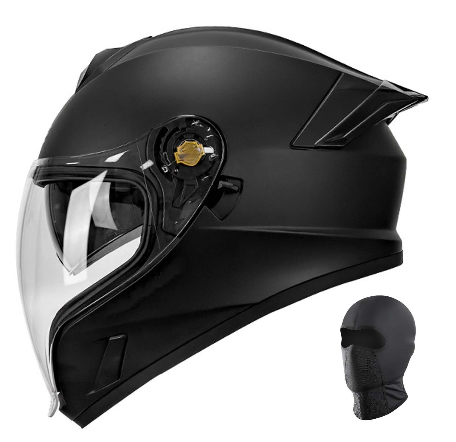 Integralhelm für Motorradfahrer mit hochklappbarem Doppelvisier, modularer All-in-One-Motorradhelm, geeignet für Männer und Frauen, Erwachsene H,XL59-60CM Integralhelm für Motorradfahrer mit hochklappbarem Doppelvisier, modularer All-in-One-Motorradhelm, geeignet für Männer und Frauen, Erwachsene H,XL59-60CM von XLGNXXL