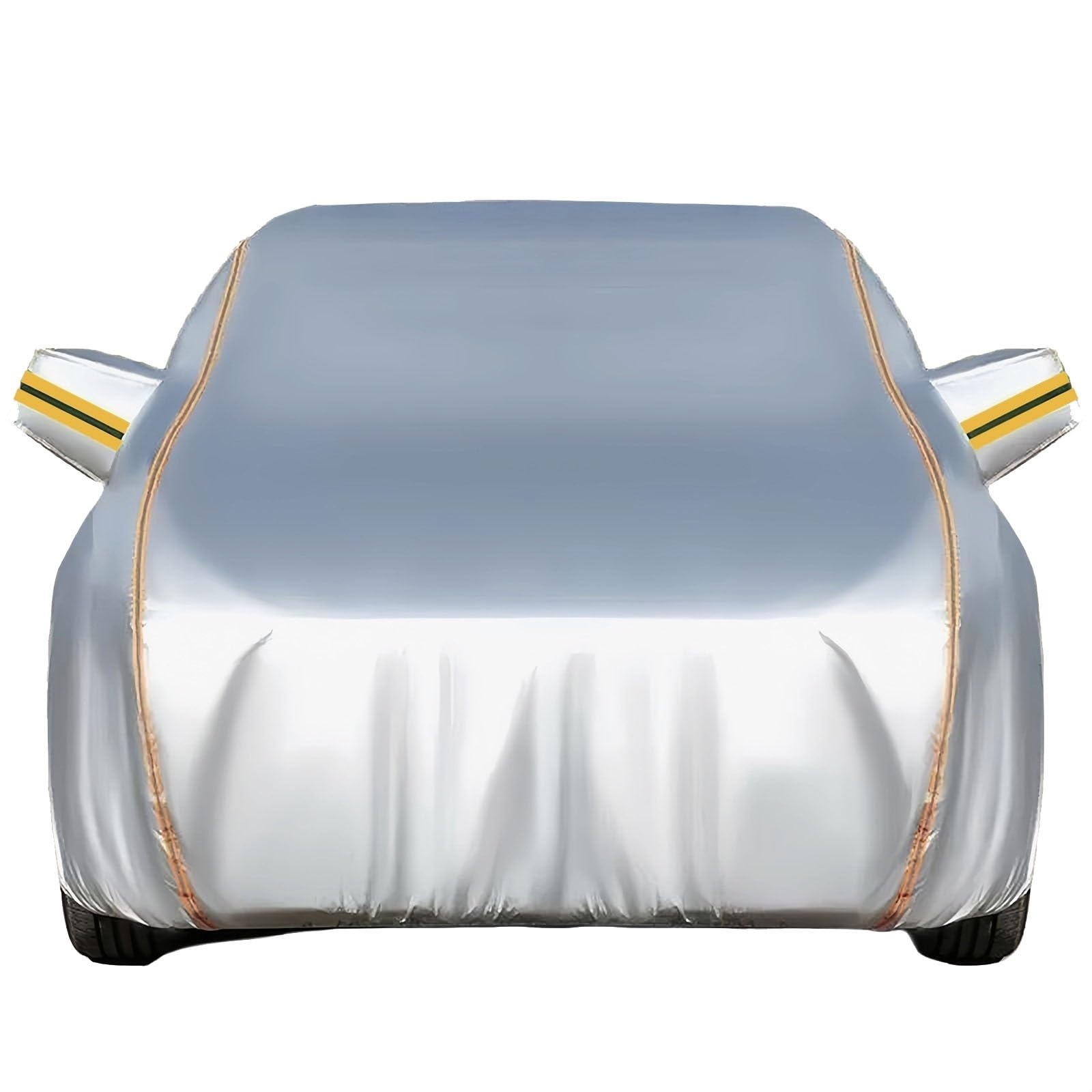 Autoabdeckung für VW Tiguan (2007–2022) | Maßgeschneiderte wasserdichte Sonnenschutz-Vollgarage für das Auto im Freien, flammhemmend, atmungsaktiv, Kratzfest von XLHWZS