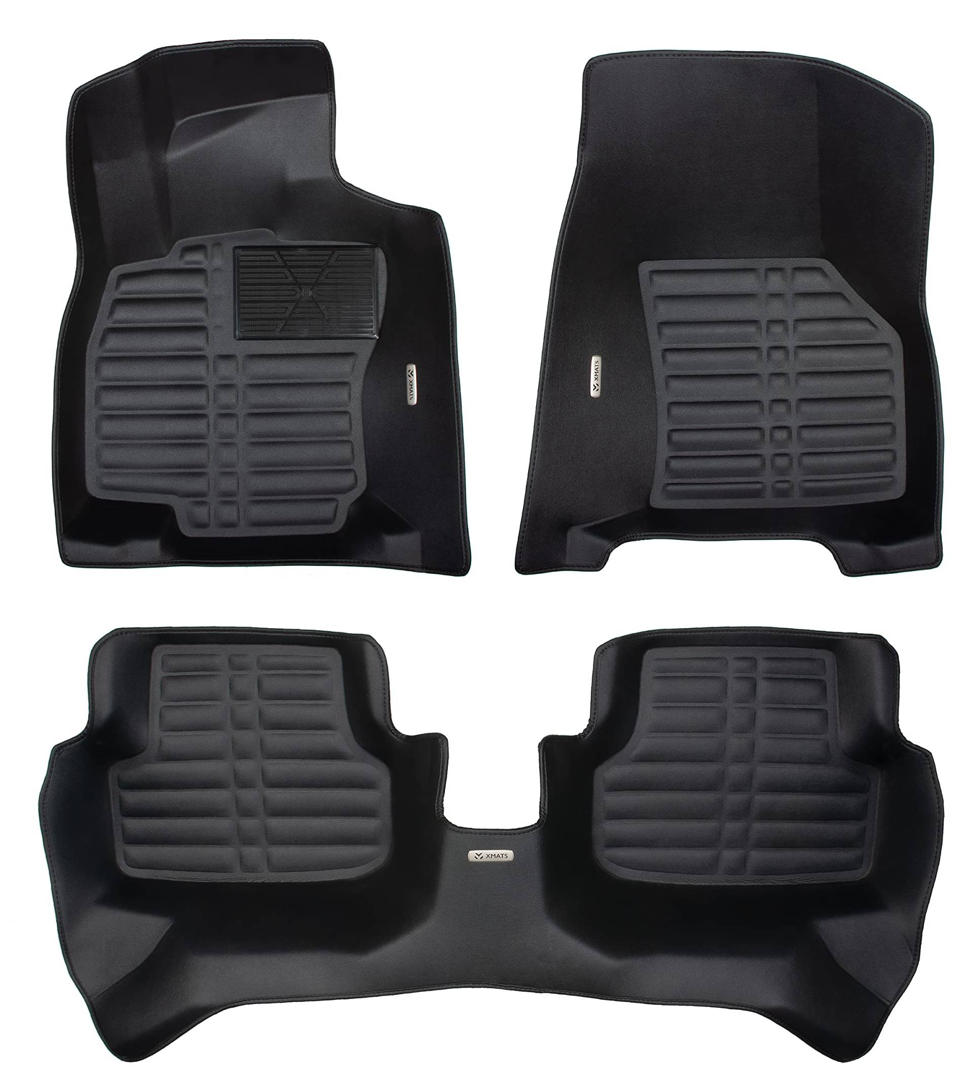 XMATS Premium Leder Automatten für VW Golf 7 (VII) 2012-2019 Automatik | Luxus Design Fußmatten mit hohem Rand | Passt Nicht in Schaltgetriebe!! XMATS Premium Leder Automatten für VW Golf 7 (VII) 2012-2019 Automatik | Luxus Design Fußmatten mit hohem Rand | Passt Nicht in Schaltgetriebe!! von XMATS