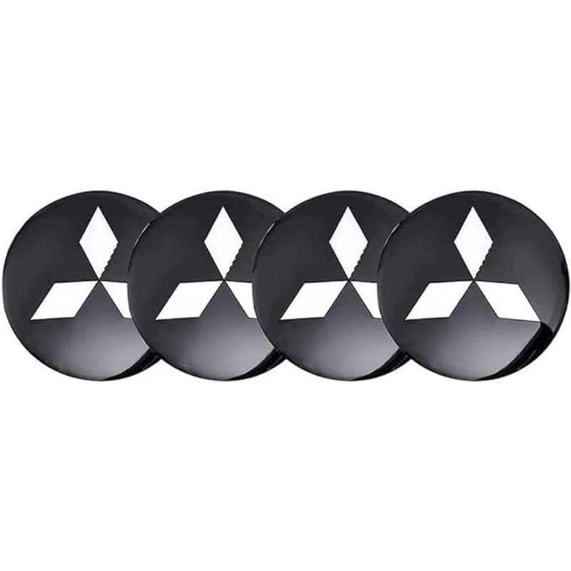 4 Stück Auto Radnabendeckel für Mitsubishi ASX Lancer Outlander Eclipse 56mm, Radnabenkappen Nabendeckel Radnabenabdeckung Felgendeckel Felgenkappen Auto Zubehör,C von XMCMBS