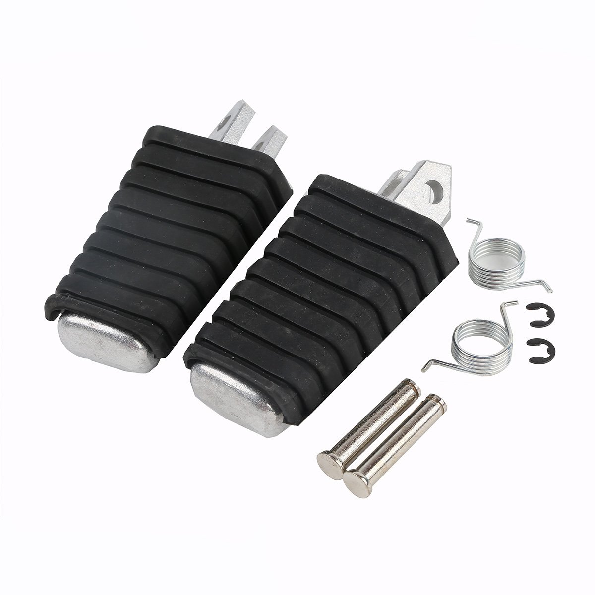XMT-MOTOR Motorrad Schwarz Vorne Fahrer Fußrasten Fußstützen Geeignet für Yamaha V-STAR XVS650 XVS400 XV535 V-Max Virago VJ700 XV700 XV920 XV1100 XMT-MOTOR Motorrad Schwarz Vorne Fahrer Fußrasten Fußstützen Geeignet für Yamaha V-STAR XVS650 XVS400 XV535 V-Max Virago VJ700 XV700 XV920 XV1100 von XMT-MOTOR