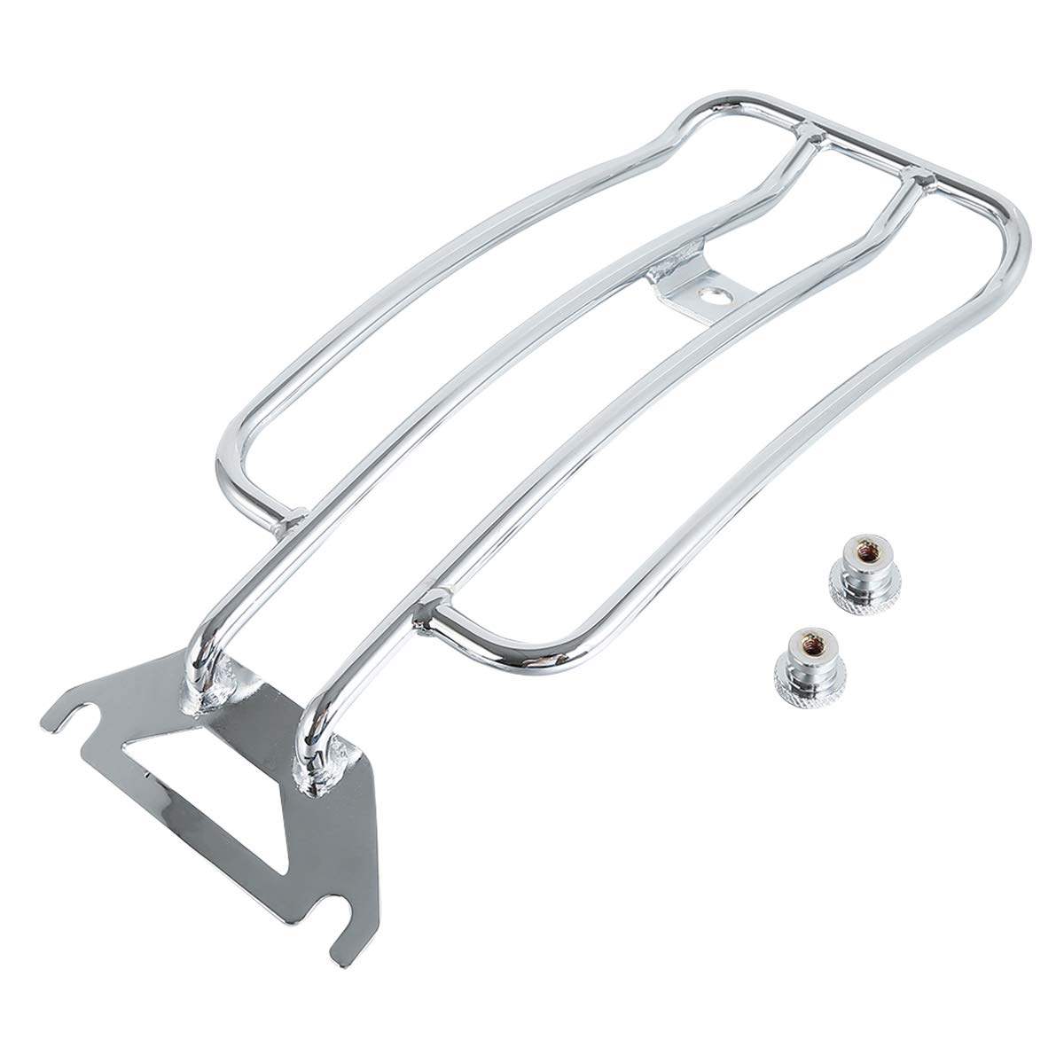 XMT-MOTOR Solo Gepäckträger Motorrad Geeignet für Harley Touring Electra Glide Road King FLHT FLHR 1997-2005 Chrom XMT-MOTOR Solo Gepäckträger Motorrad Geeignet für Harley Touring Electra Glide Road King FLHT FLHR 1997-2005 Chrom von XMT-MOTOR