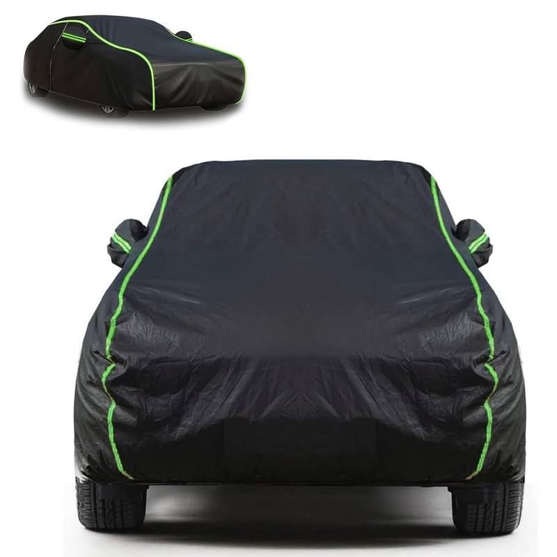 XMYAN Autogarage Abdeckung für 𝖡𝖬𝖶 M2, Autoabdeckung Wasserdicht Auto Abdeckplane Autoabdeckung Vollgarage Winddicht Schneedicht UV-Schutz Garage Atmungsaktiv Regenfest(Black) von XMYAN