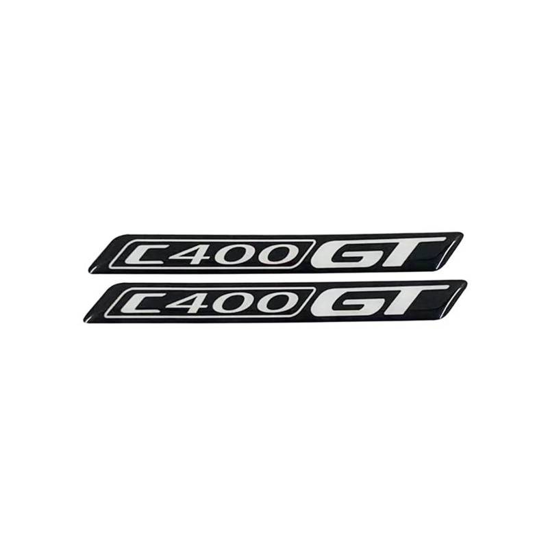 Personalisiert Für BMW C400X C400GT C 400 GT X 2018 2019 2010 Verkleidung Emblem Logo Aufkleber Dekoration(Black 1A) von XNASU