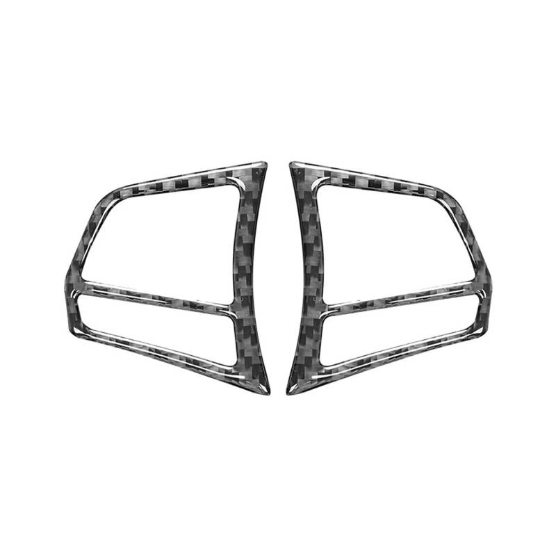 XNFUR 2 STÜCKE Auto-Lenkradtasten-Aufkleber, passend for F30 F31 F34 F45 F32 F33 F36 F22 Innenverkleidung Auto-Styling Lenkrad-Schild-Aufkleber(B) von XNFUR