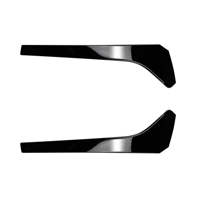 XNFUR 2 Stück Heckscheiben-Seitenspoiler-Flügel-Splitter, passend for Volkswagen, passend for Tiguan, MK2 2017–2020 Rline von ABS, glänzend schwarzer Carbon-Look Auto-Heckscheibenspoiler(Mk2 RlineGlos von XNFUR