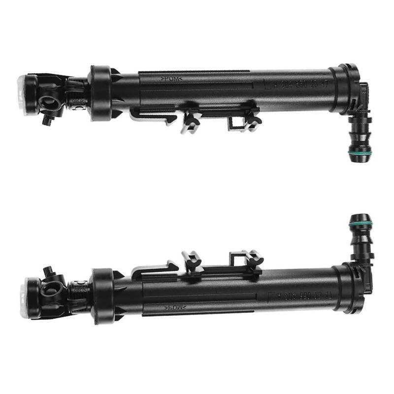 XNFUR 2-teilige Frontscheinwerfer-Waschdüse, passend for GLK250 X204 2013-2015 Scheinwerfer-Scheinwerfer-Reinigungswasser-Sprühstrahl-Antrieb Scheinwerfer-Reinigungsspray von XNFUR