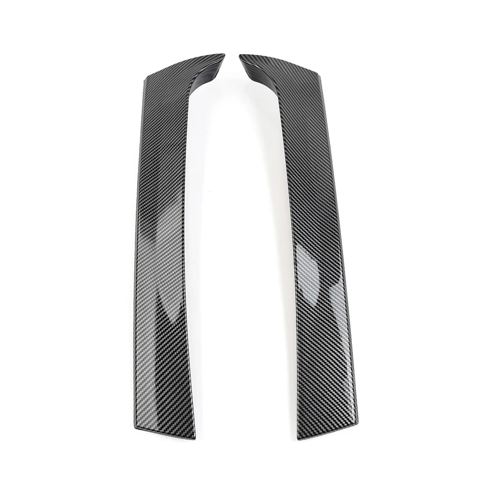 XNFUR Auto-Heckkofferfenster-Seitenflügel-Splitter-Spoiler, passend for Volkswagen, passend for Tiguan, MK2 Standard 2017–2023 Auto-Heckscheibenspoiler(Carbon Fiber Black) von XNFUR