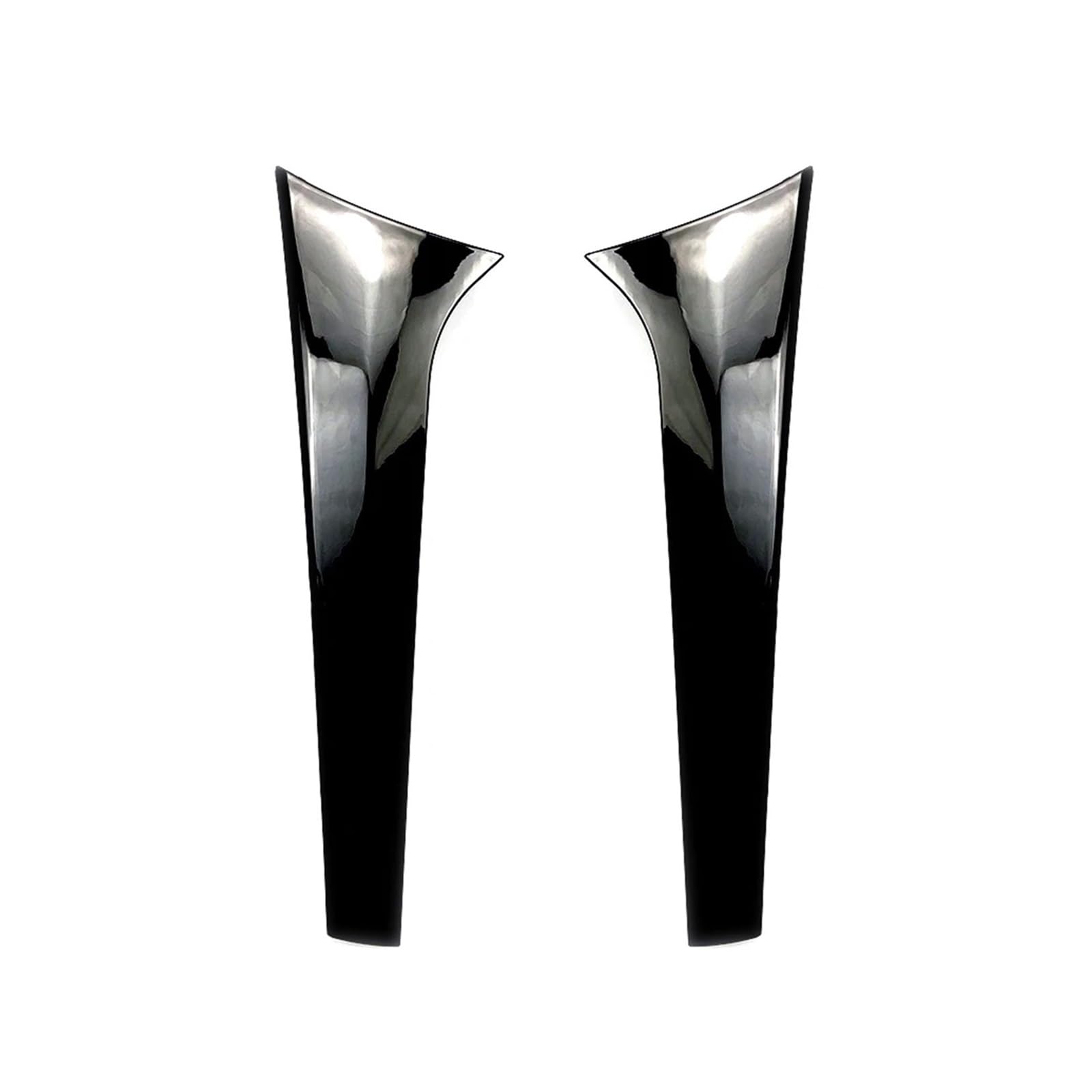 XNFUR Auto-Heckscheiben-Seitenspoiler, passend for ML, GLE-Klasse W166 2012–2018, Canards-Splitter, hinterer Seitenflügel, Dachspoiler, glänzend schwarz Auto-Heckscheibenspoiler von XNFUR