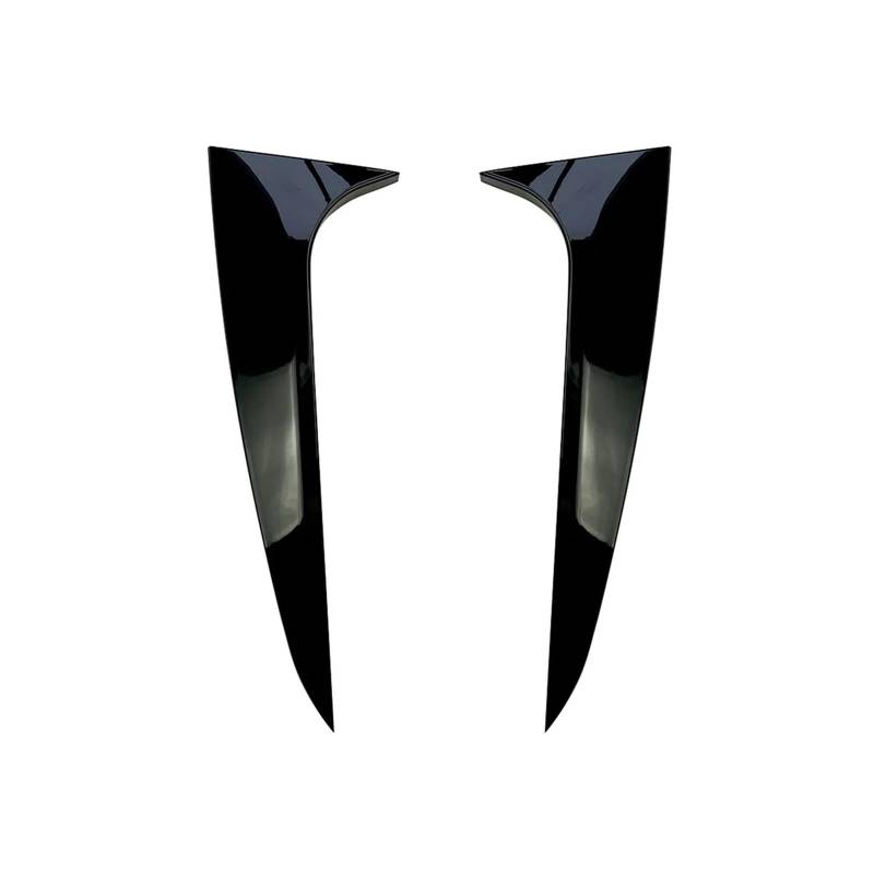 XNFUR Auto-Heckscheiben-Seitenspoiler, passend for X4, G02 2019–2022, ABS, glänzend schwarz, Heckseitenspoiler, Canard-Splitter, Auto-Ersatzteile Auto-Heckscheibenspoiler von XNFUR