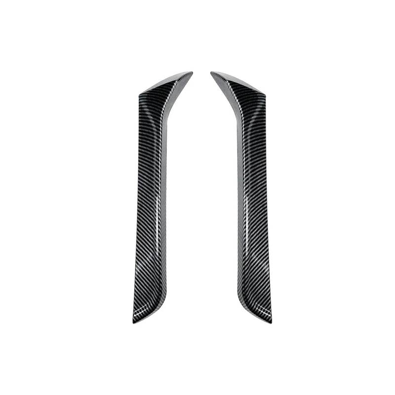 XNFUR Auto-Heckscheiben-Seitenspoiler-Flügel, passend for VW, passend for T-ROC, SUV A11 MK1 R R-Line TSI TDI 2017–2024 Lip Body Kits Tuning Auto-Heckscheibenspoiler(Carbon Fiber look) von XNFUR
