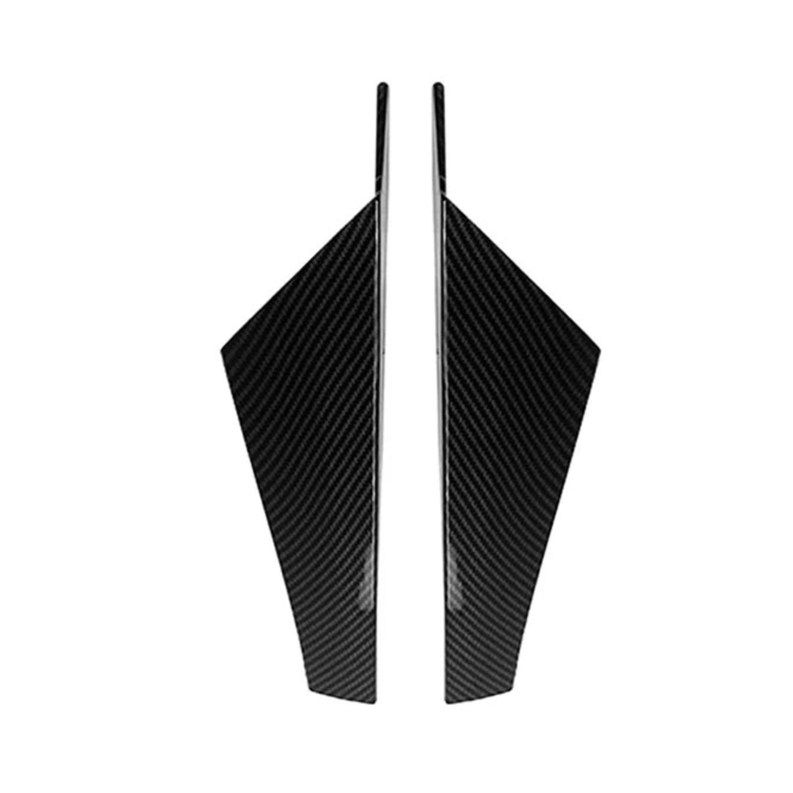 XNFUR Auto-Heckscheiben-Spoiler-Trim-Abdeckung, Dekoration, passend for VW, passend for Golf, 8 MK8 2020–2021, glänzend schwarzer Seitenflügel Auto-Heckscheibenspoiler(Carbon Fiber Color) von XNFUR