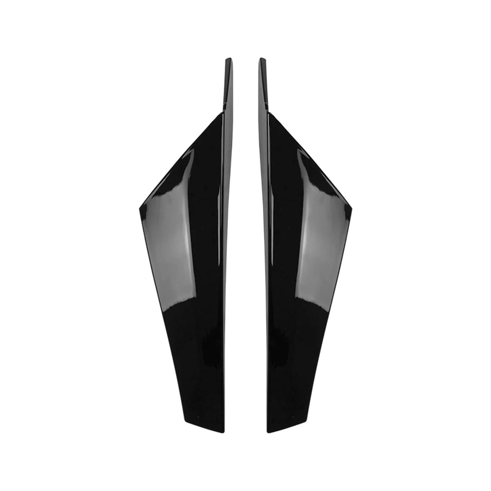 XNFUR Auto-Heckscheiben-Spoiler-Trim-Abdeckung, Dekoration, passend for VW, passend for Golf, 8 MK8 2020–2021, glänzend schwarzer Seitenflügel Auto-Heckscheibenspoiler(Glossy Black) von XNFUR