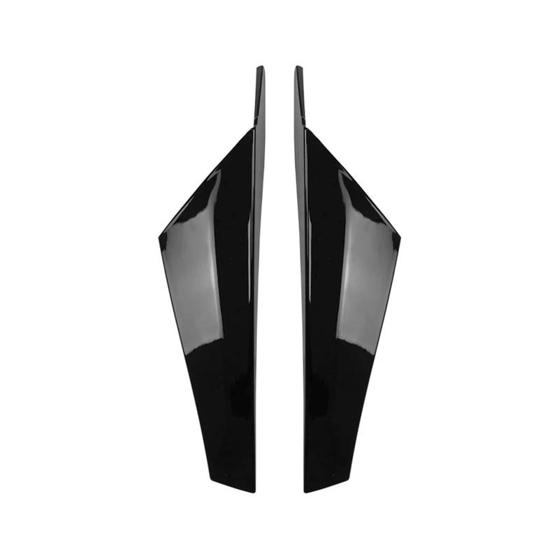 XNFUR Auto-Heckscheiben-Spoiler-Trim-Abdeckung, Dekoration, passend for VW, passend for Golf, 8 MK8 2020–2021, glänzend schwarzer Seitenflügel Auto-Heckscheibenspoiler(Glossy Black) von XNFUR