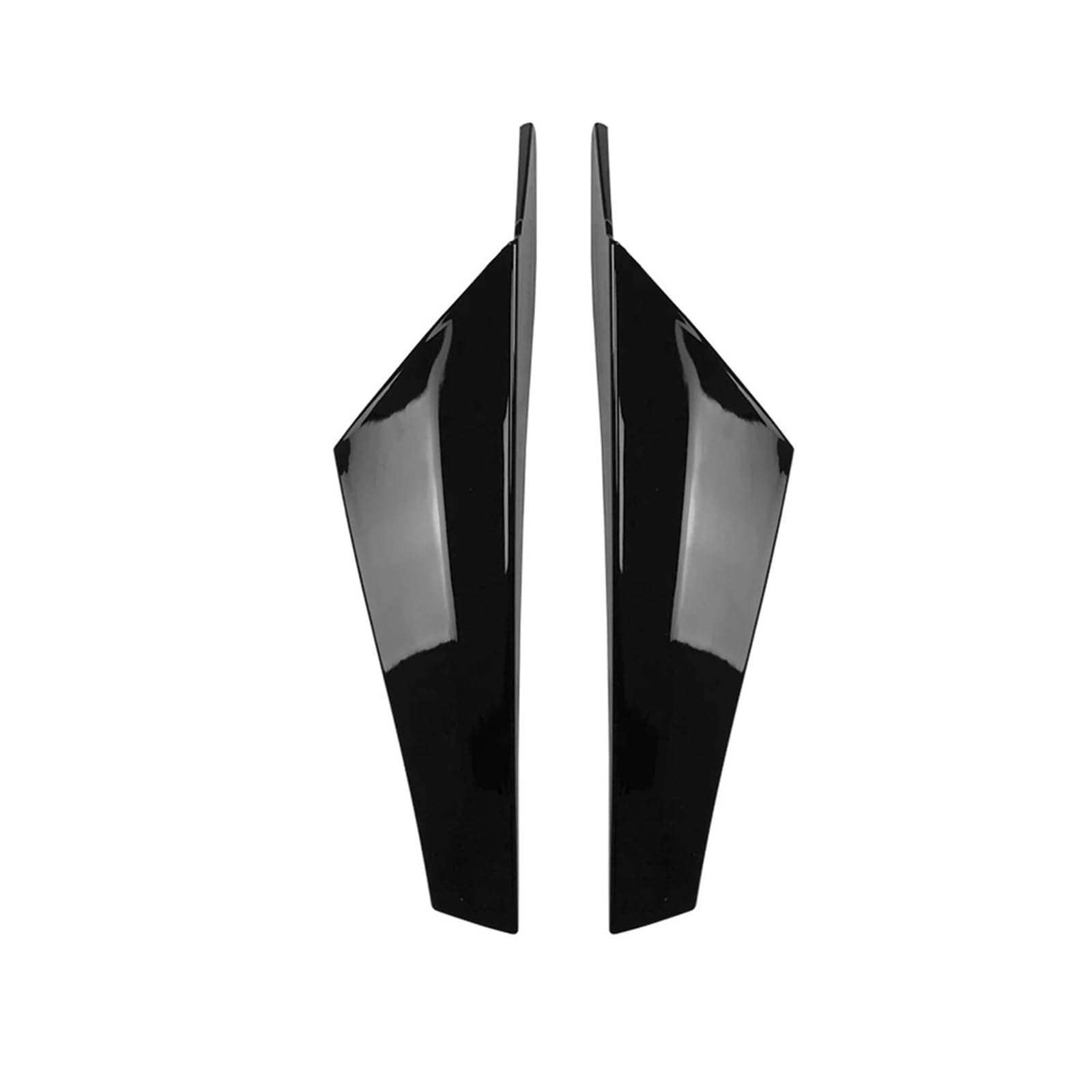 XNFUR Auto-Heckscheiben-Spoiler-Trim-Abdeckung, Dekoration, passend for VW, passend for Golf, 8 MK8 2020–2021, glänzend schwarzer Seitenflügel Auto-Heckscheibenspoiler(Glossy Black) von XNFUR