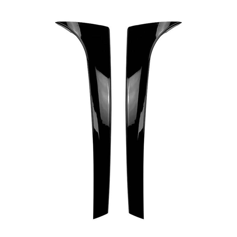 XNFUR Auto-Heckscheiben-Spoiler-Zierabdeckung for Dekorieren, passend for Skoda, Karoq 2017–2019, glänzend schwarzer ABS-Seitenflügel Auto-Heckscheibenspoiler von XNFUR
