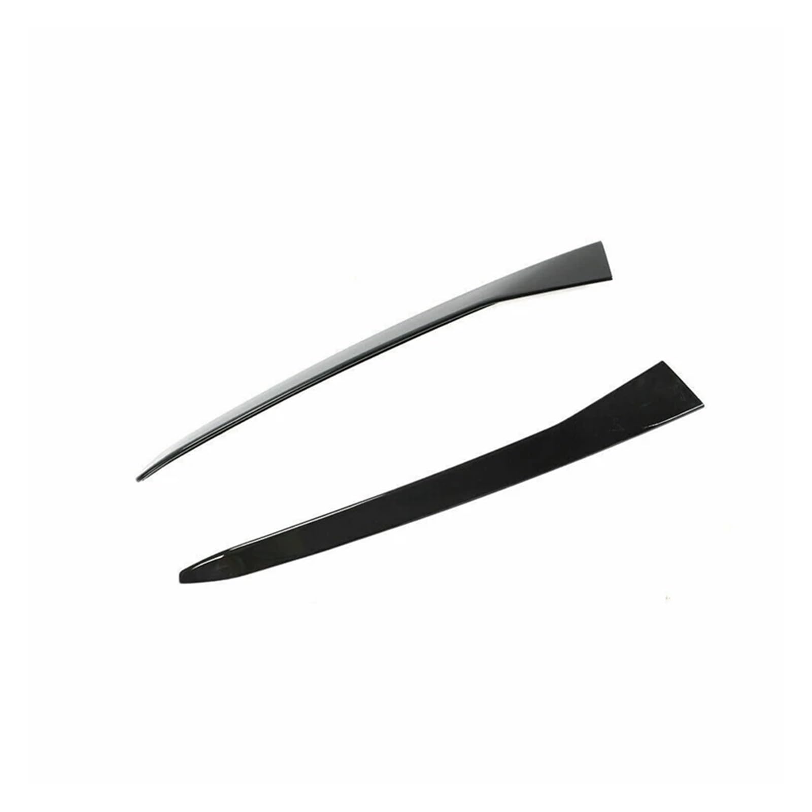 XNFUR Auto-Heckseitenfenster-Spoilerflügelverkleidungen, passend for X4, G02 2019 2020, glänzendes Schwarz Auto-Heckscheibenspoiler von XNFUR