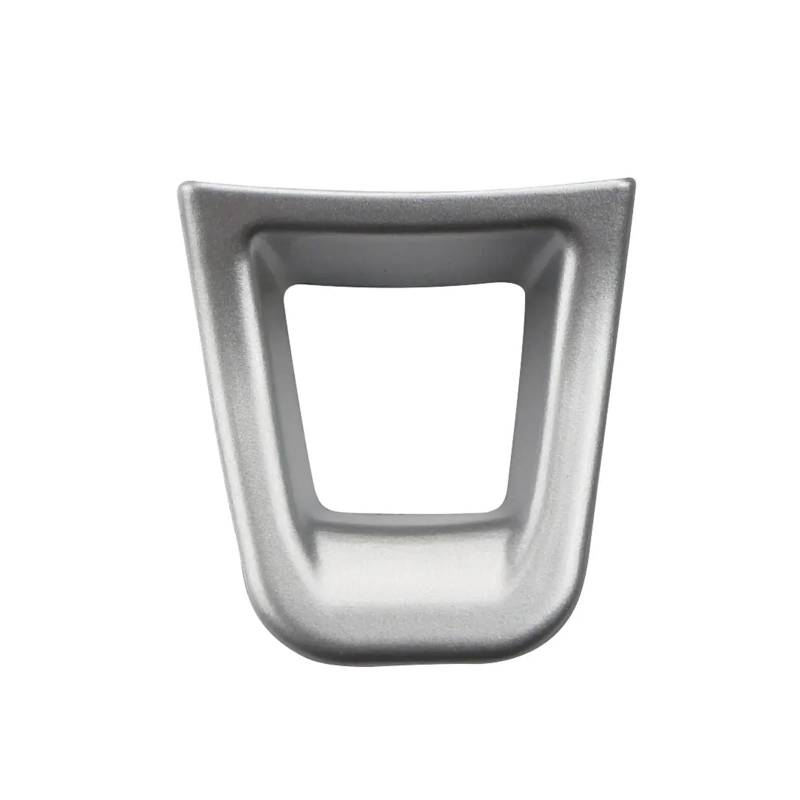 XNFUR Auto-Lenkrad-Dekorationsabdeckung, passend for Volkswagen, passend for VW, passend for Passat B8 Tiguan Lenkrad-Schild-Aufkleber(Matt Silver) von XNFUR