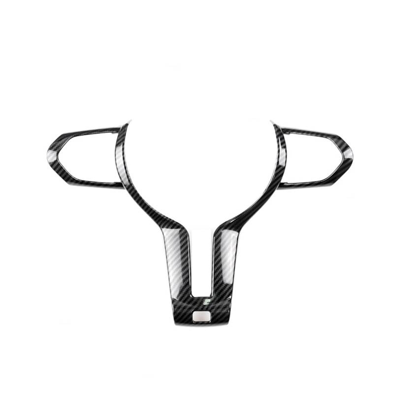 XNFUR Auto-Lenkradabdeckung, passend for F-Chassis F06 F10 F11 F12 F15 F16 F20 F21 F22 F23 F30 F32 F34 Textur-Innenraum Lenkrad-Schild-Aufkleber(Big) von XNFUR