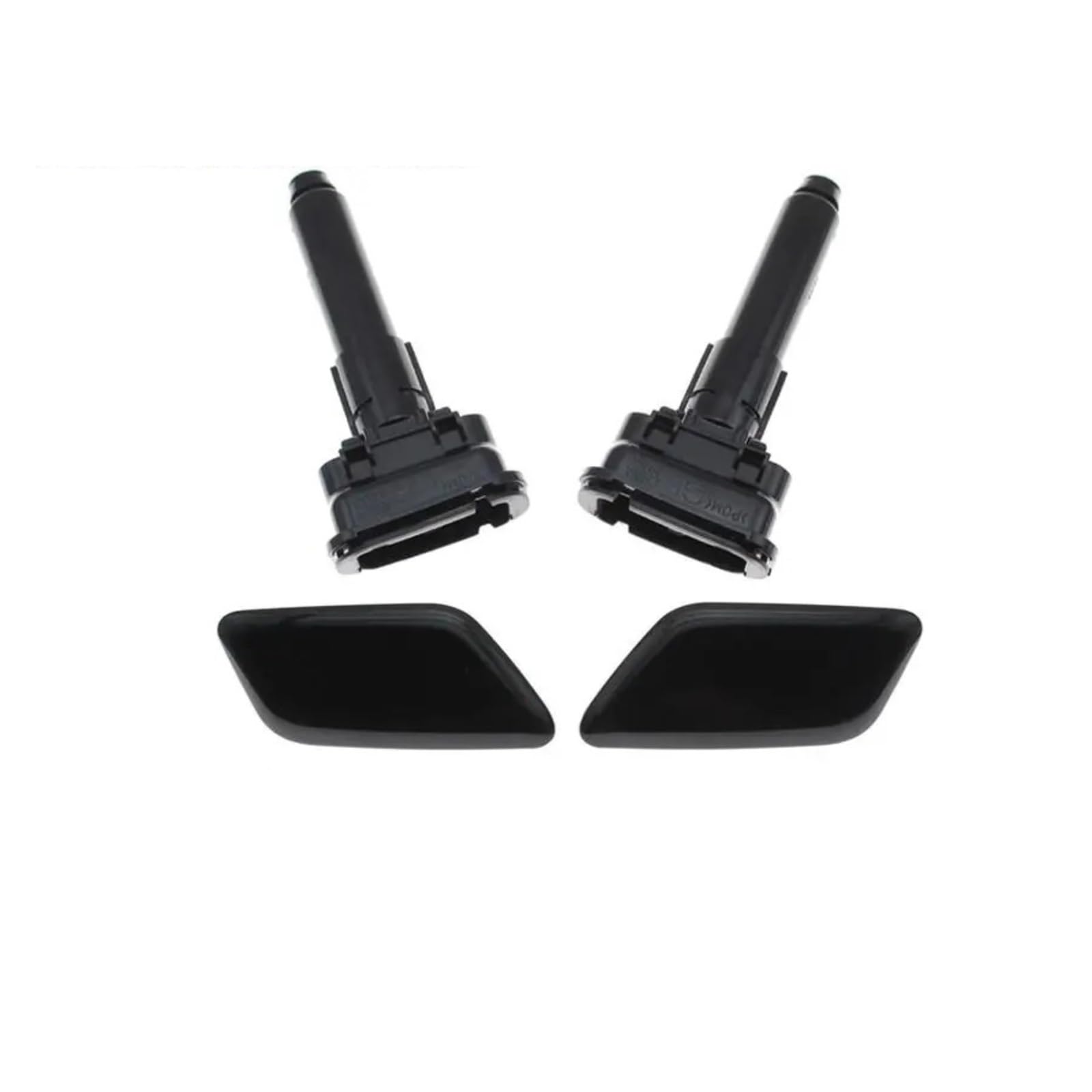 XNFUR Frontscheinwerfer-Waschdüse mit Deckelkappe, passend for Nissan, Patrol 2013– 28642-3ZD0A 28658-3ZD1A 28659-3ZD1A 286413ZD0A Scheinwerfer Scheinwerfer-Reinigungsspray(SET) von XNFUR
