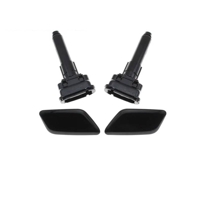 XNFUR Frontscheinwerfer-Waschdüse mit Deckelkappe, passend for Nissan, Patrol 2013– 28642-3ZD0A 28658-3ZD1A 28659-3ZD1A 286413ZD0A Scheinwerfer Scheinwerfer-Reinigungsspray(SET) von XNFUR