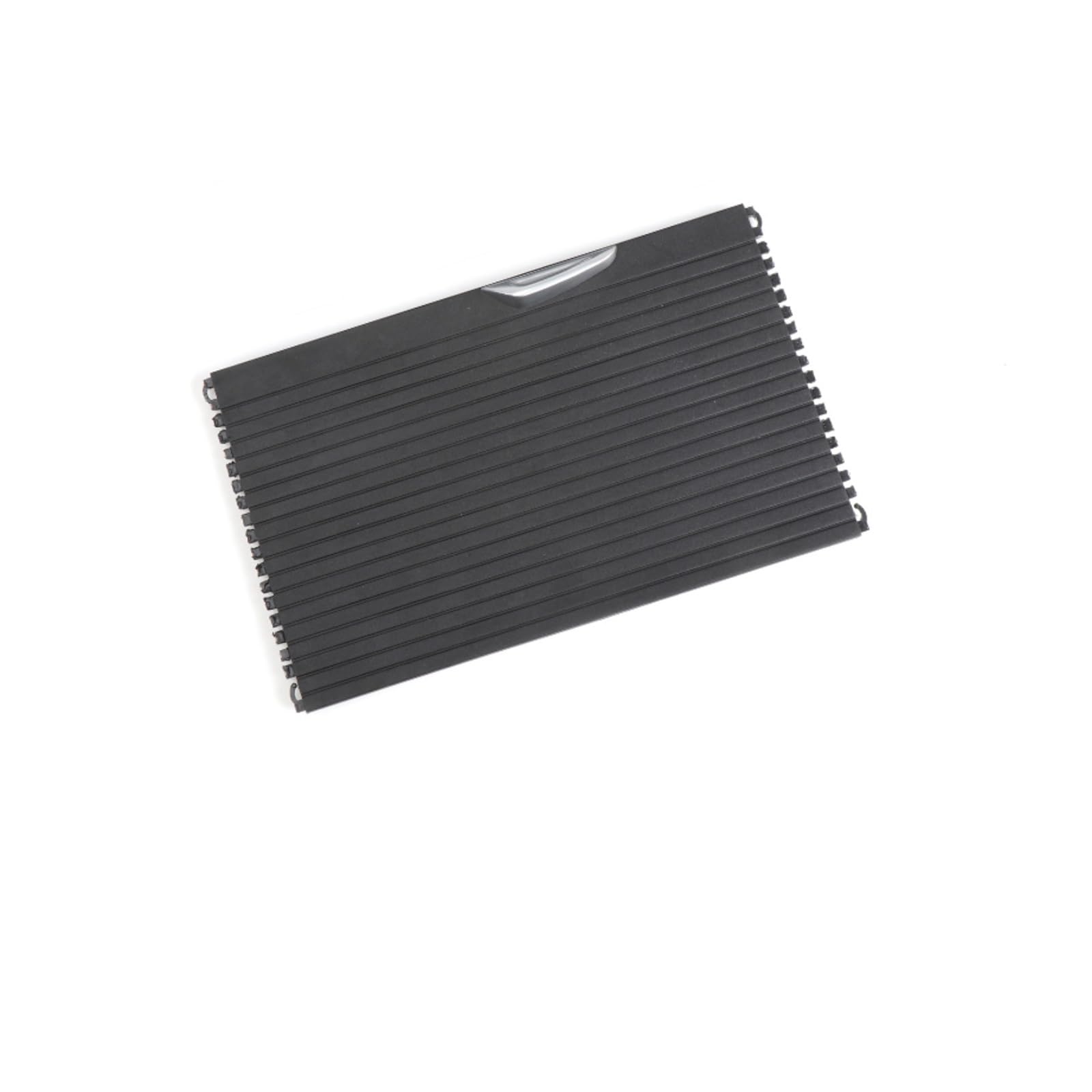 XNFUR Getränkehalter for die Mittelkonsole im Auto, passend for X1, X2 F48 F49 F39 51169299529, Abdeckung, Reißverschluss, Rollvorhang Rollbarer Getränkehalter fürs Auto(Model B) von XNFUR