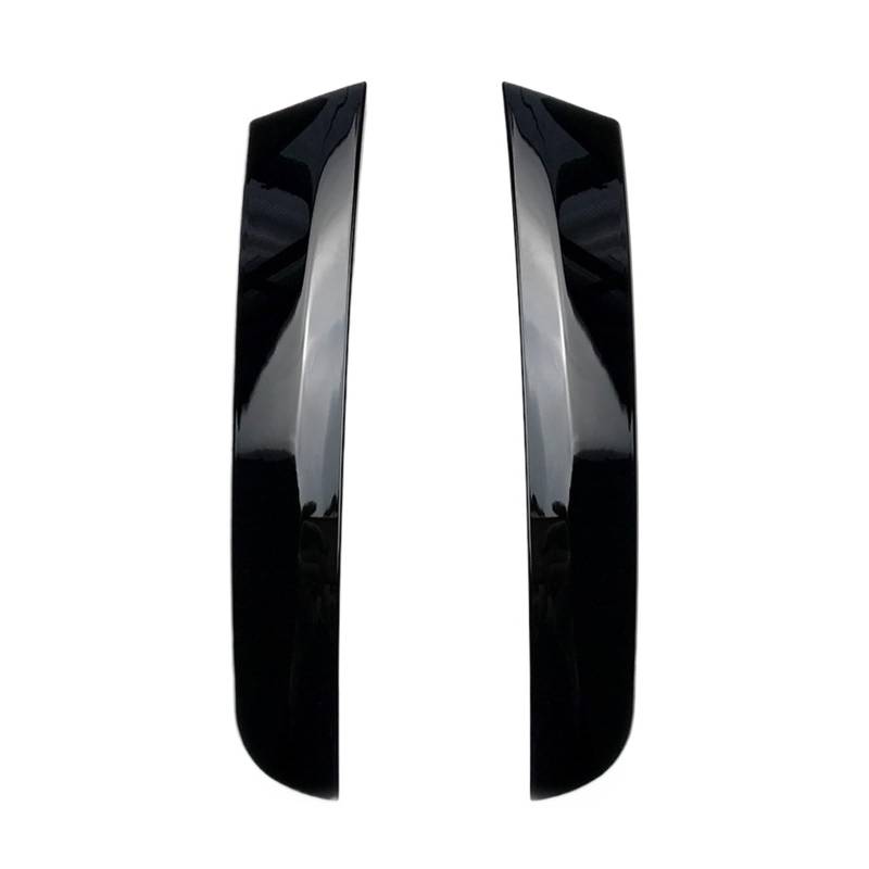 XNFUR Heckscheiben-Seitensplitter-Spoilerflügelverkleidung, passend for Nissan, Patrol Y62 2010–2018, glänzende schwarze Heckklappen-Canard-Kofferraum-Windschutzscheibenabdeckung Auto-Heckscheibenspoi von XNFUR