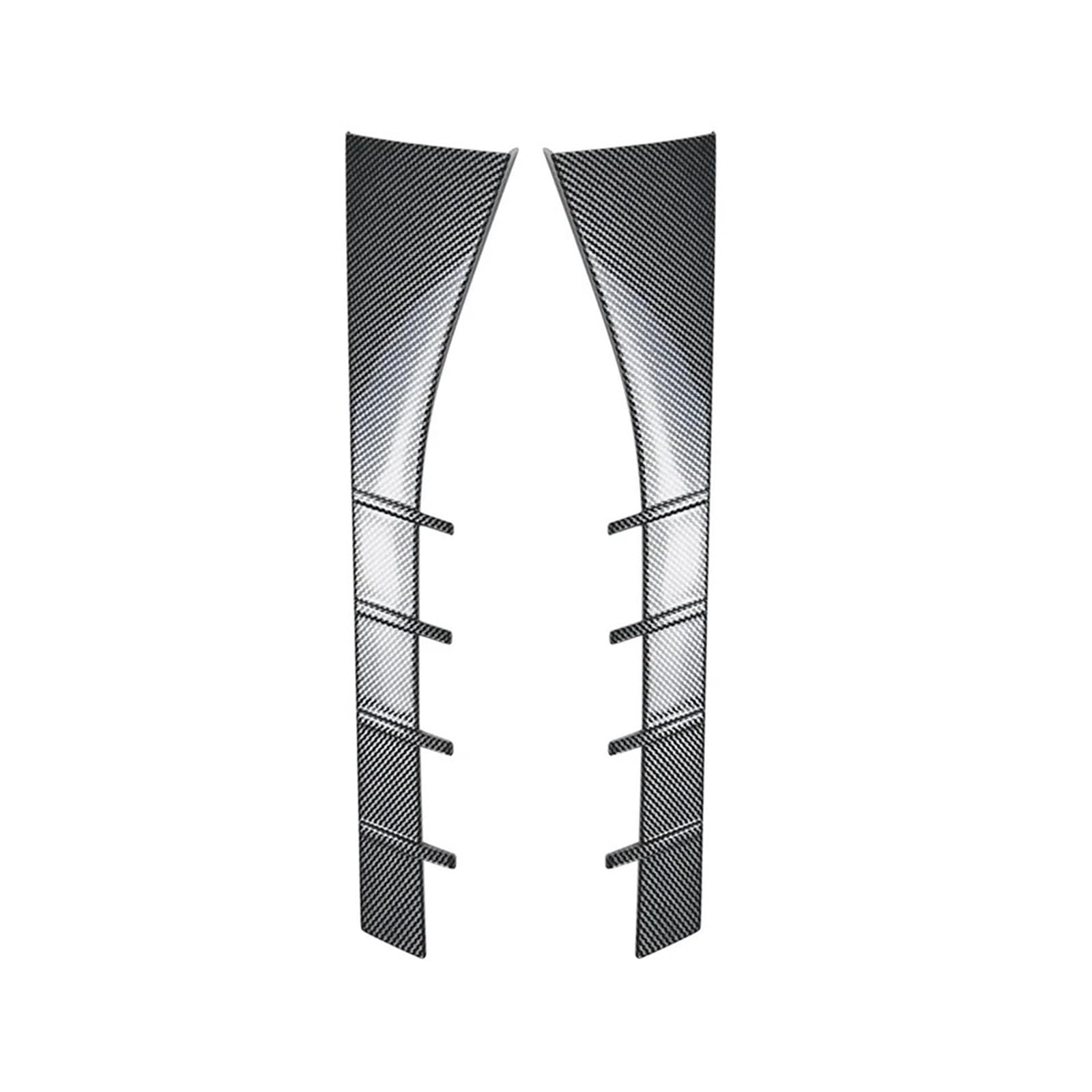 XNFUR Heckscheiben-Seitenspoiler, passend for 3er G21 2019–2024 Wagon Touring Style Lip Wing Auto-Heckscheibenspoiler(Carbon black) von XNFUR