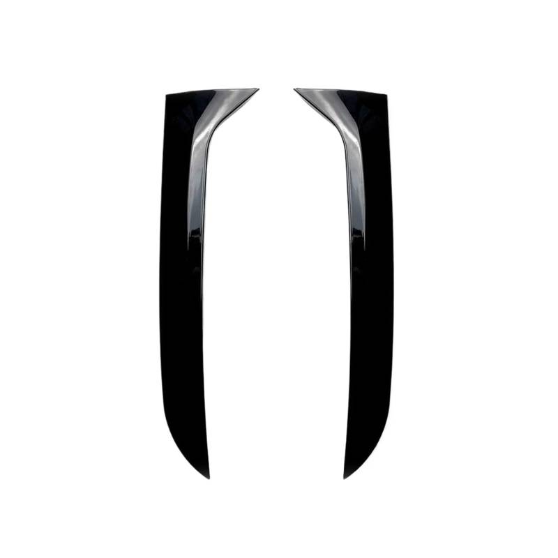 XNFUR Heckscheiben-Seitenspoiler-Flügel-Splitter-Abdeckungsverkleidung, passend for Volkswagen, passend for Tiguan, MK1 2007–2016, Kofferraum, glänzend schwarz, Heckklappendeckel-Canard Auto-Heckschei von XNFUR