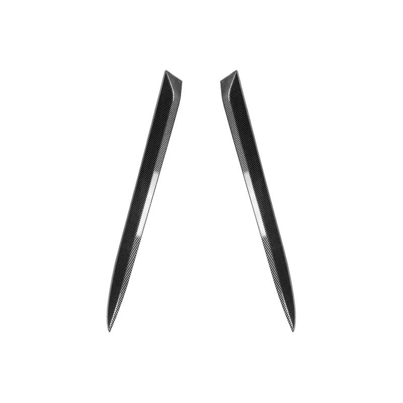 XNFUR Heckscheiben-Seitenspoiler-Flügelverkleidung, passend for X6, F16 2015–2019, Karbonfaser-Look/glänzend schwarz, Heck-Windschutzscheiben, Schatten, dekorative Lippe Auto-Heckscheibenspoiler(Carbo von XNFUR