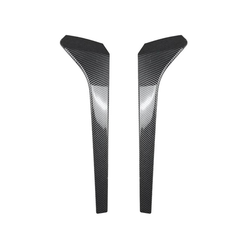 XNFUR Heckscheiben-Seitenspoiler-Splitter, passend for Tiguan, MK2 Rline 2017–2023+, glänzend schwarze Canards Auto-Heckscheibenspoiler(Carbon Look) von XNFUR
