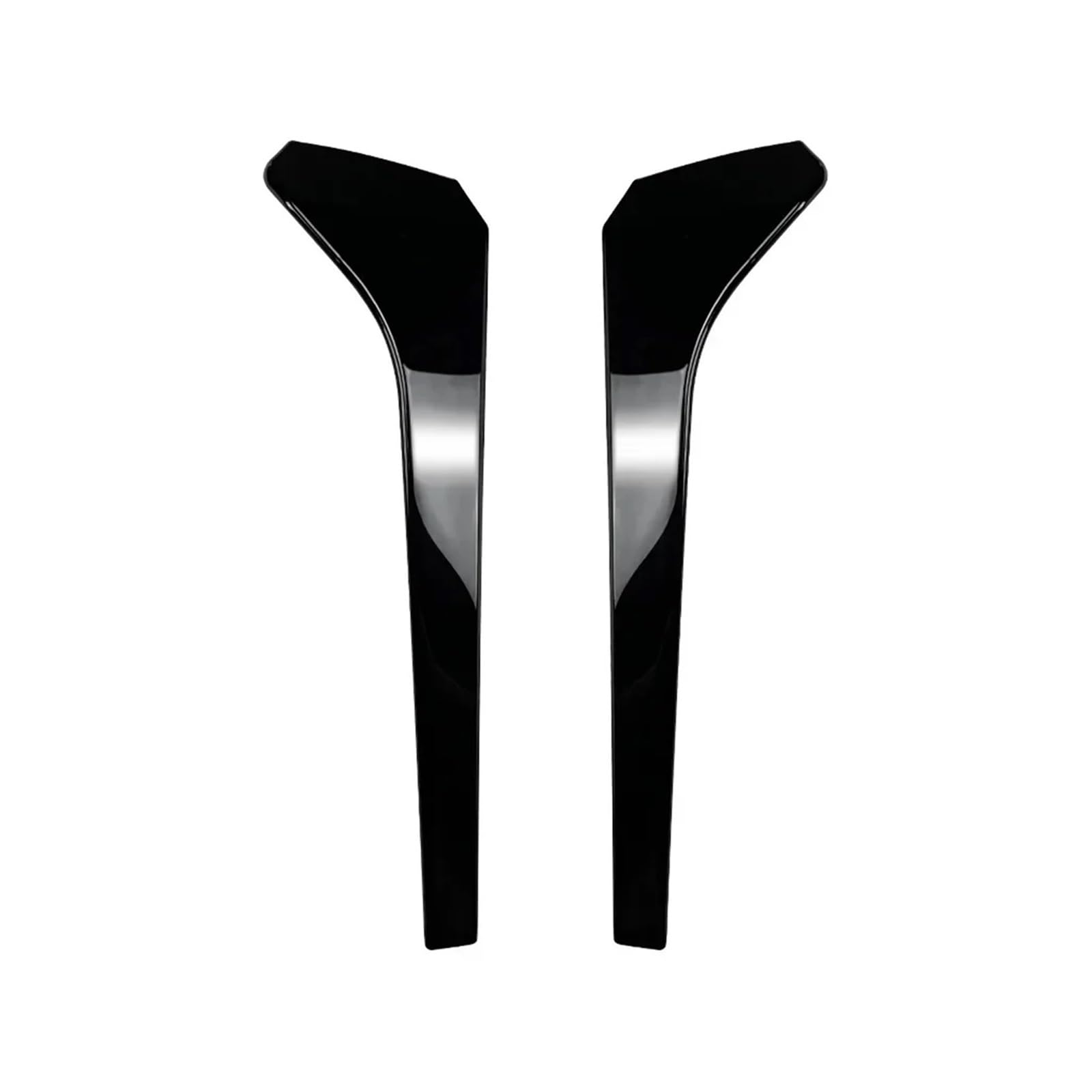 XNFUR Heckscheiben-Seitenspoiler-Splitter, passend for Tiguan, MK2 Rline 2017–2023+, glänzend schwarze Canards Auto-Heckscheibenspoiler(Gloss Black) von XNFUR