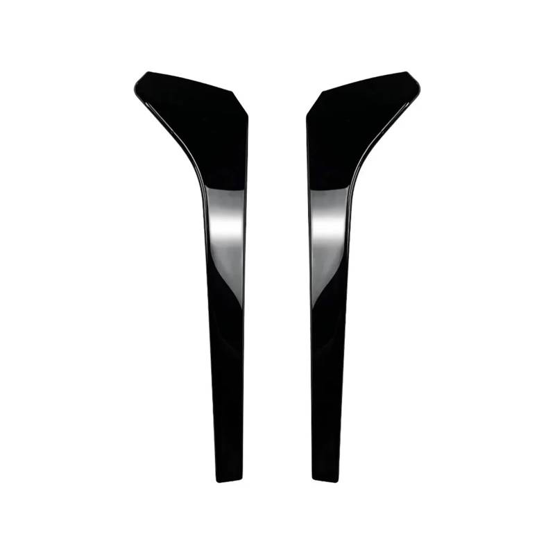 XNFUR Heckscheiben-Seitenspoiler-Splitter, passend for Tiguan, MK2 Rline 2017–2023+, glänzend schwarze Canards Auto-Heckscheibenspoiler(Gloss Black) von XNFUR