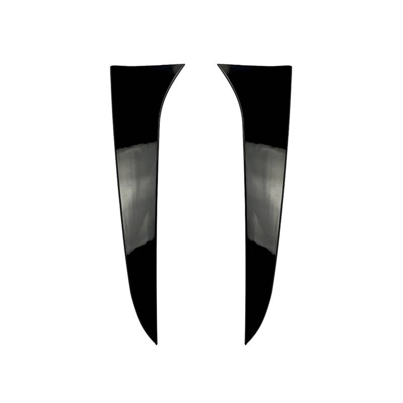 XNFUR Heckscheiben-Seitenspoiler-Splitterflügel, passend for X1, E84 2009–2015, ABS-Material, glänzend schwarzer Kofferraum Auto-Heckscheibenspoiler von XNFUR