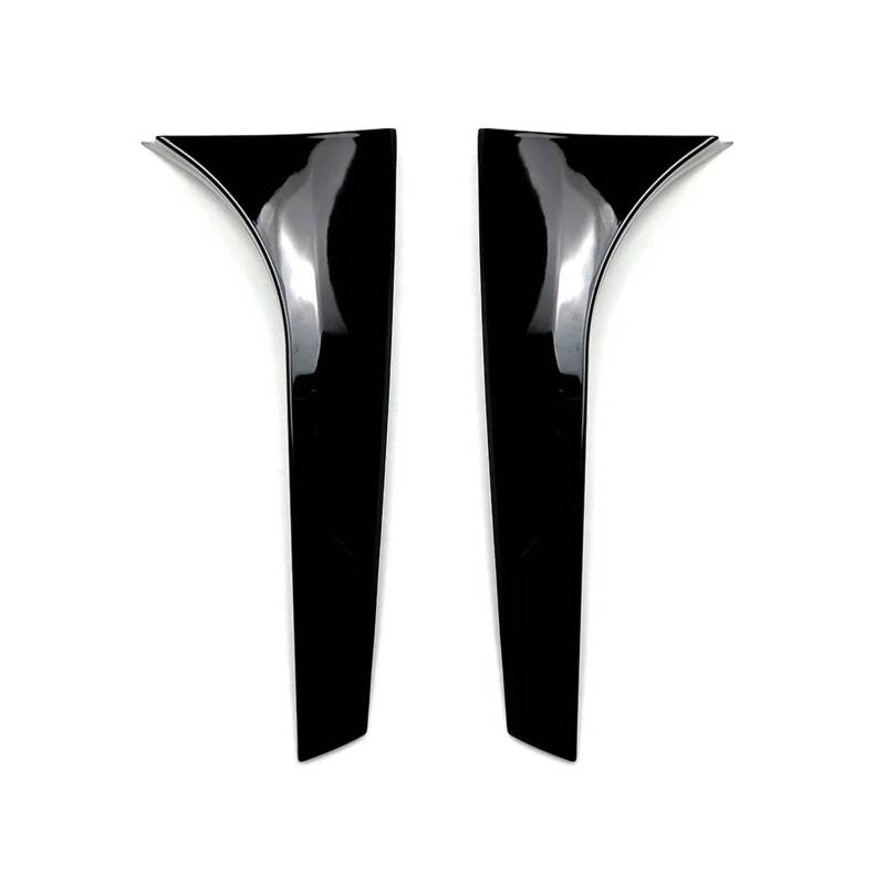 XNFUR Heckscheiben-Seitenspoilerflügel, passend for B, Klasse W246 B180 B200 2012–2018, ABS-Heckspoiler, Canard-Splitter, glänzend schwarz Auto-Heckscheibenspoiler von XNFUR