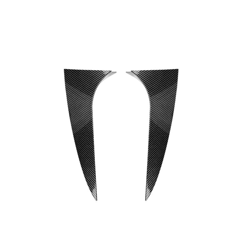 XNFUR Heckscheiben-Seitenspoilerflügel, passend for CLA, Klasse Shooting Brake X117 2013–2019, Heckklappen-Windschutzscheiben-Deflektor-Abdeckungsverkleidung Auto-Heckscheibenspoiler(Carbon Fiber Look von XNFUR