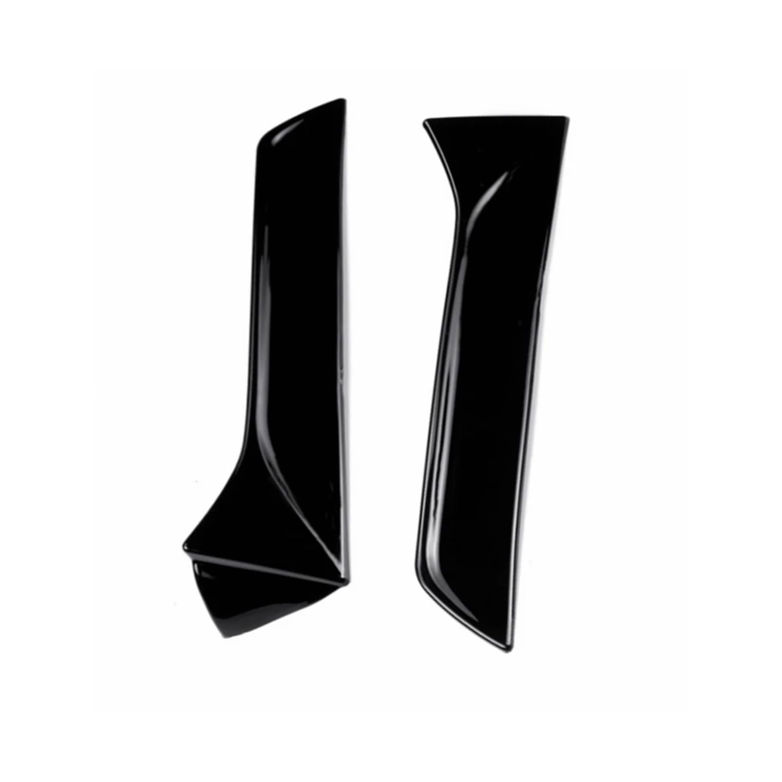 XNFUR Heckscheiben-Seitenspoilerflügel, passend for Seat, Leon 5F FR Mk3 MK3.5 2012–2021, Auto-Styling, Auto-Canards-Splitter, schwarze Kohlefaser Auto-Heckscheibenspoiler(Gloss black) von XNFUR