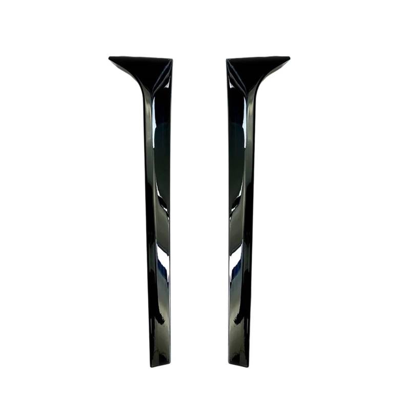 XNFUR Heckscheiben-Seitenspoilerflügel, passend for Skoda, Octavia Kombi 2014–2019, Auto-Ersatzteile, Canard-Splitter-Paar, glänzend schwarz Auto-Heckscheibenspoiler von XNFUR
