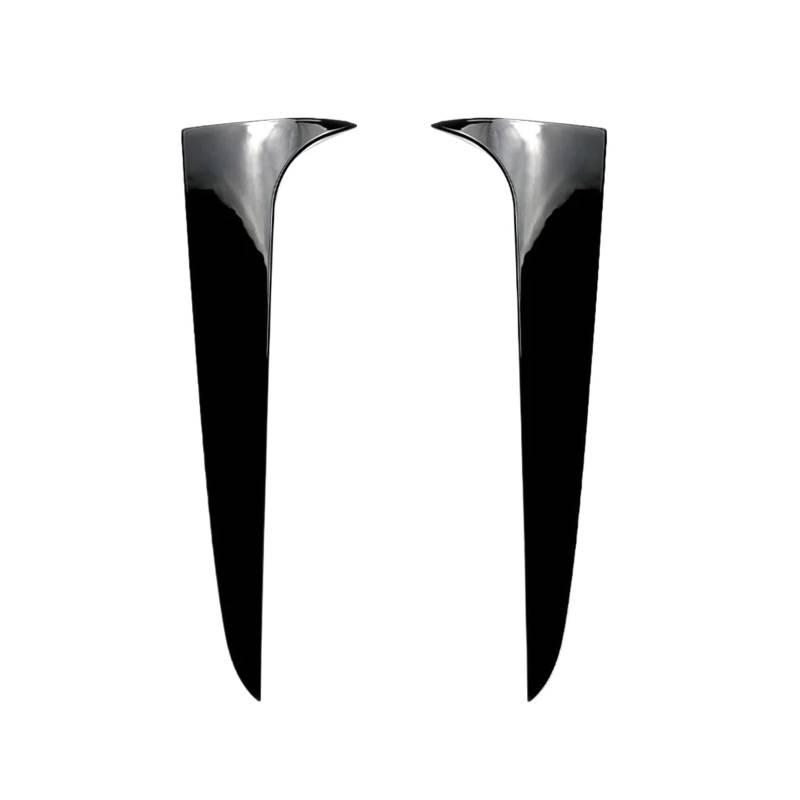 XNFUR Heckscheiben-Seitenspoilerflügel, passend for X3, F25 2011–2017, glänzendes schwarzes ABS-Seitenspoiler-Aufkleber, Verkleidung, Canards, Splitter, Außenteile Auto-Heckscheibenspoiler von XNFUR