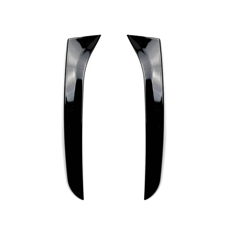 XNFUR Heckscheibenspoiler-Seitenflügel-Abdeckungs-Splitter-Set, passend for VW, passend for Passat, B7 Wagon Alltrack 2011–2015, ABS-Karosserie in glänzendem Schwarz Auto-Heckscheibenspoiler von XNFUR