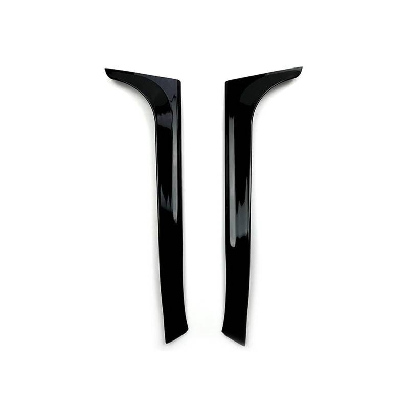 XNFUR Heckscheibenspoiler-Seitenflügel-Abdeckungssplitter, passend for Volkswagen, passend for Golf, 6 MK6 2009–2013, glänzendes schwarzes ABS-Karosserie-Set Auto-Heckscheibenspoiler von XNFUR