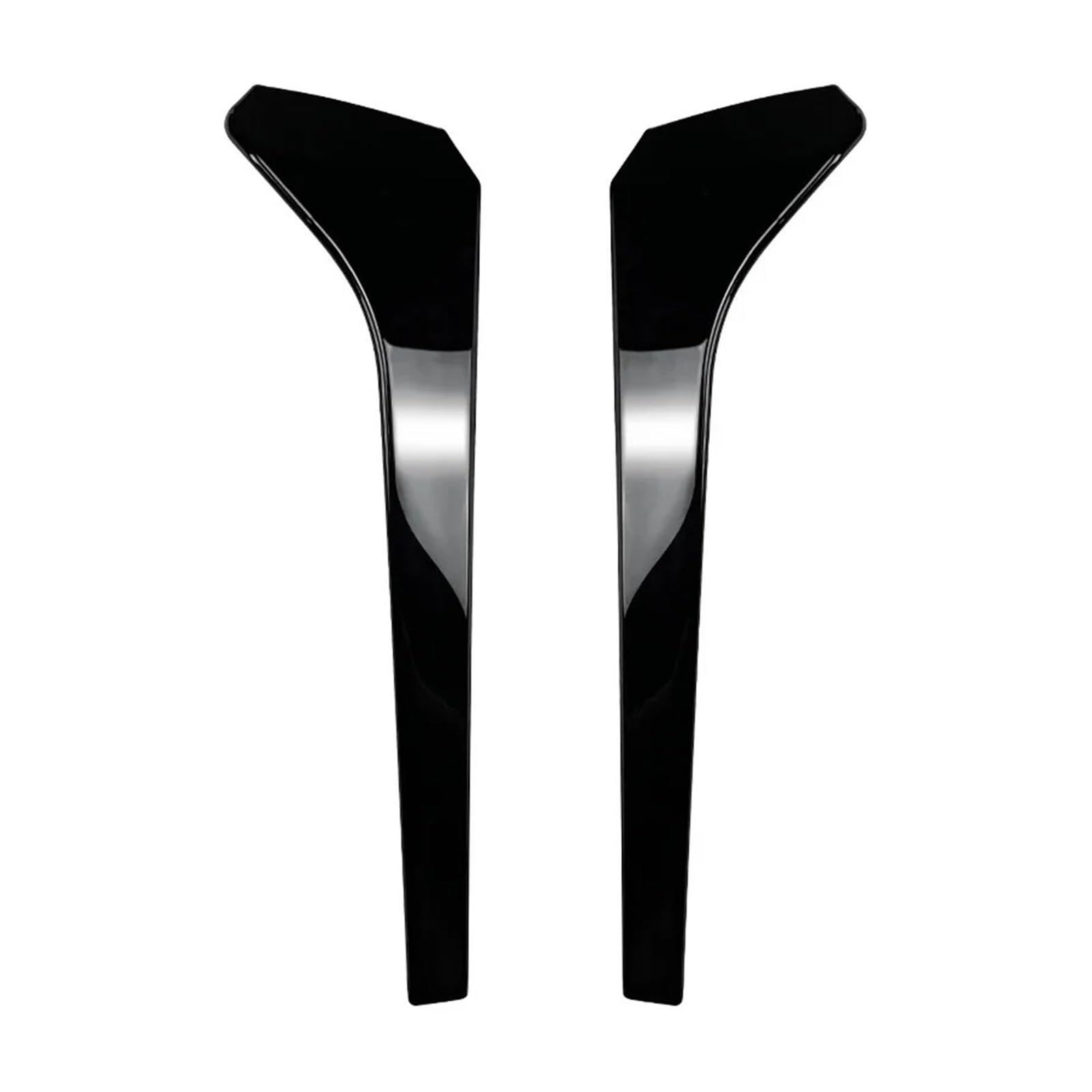 XNFUR Heckscheibenspoiler-Seitenflügel-Abdeckungssplitter, passend for Volkswagen, passend for Tiguan, Rline MK2 2017–2023 Auto-Heckscheibenspoiler(Glossy black) von XNFUR
