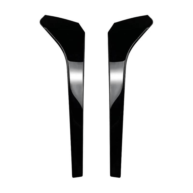 XNFUR Heckscheibenspoiler-Seitenflügel-Abdeckungssplitter, passend for Volkswagen, passend for Tiguan, Rline MK2 2017–2023 Auto-Heckscheibenspoiler(Glossy black) von XNFUR