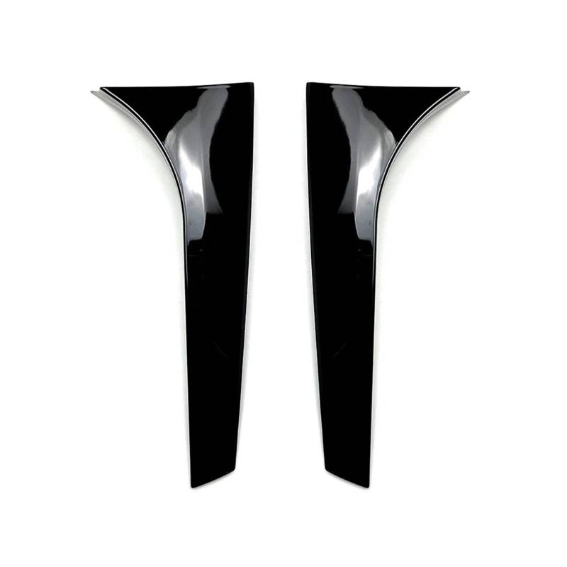XNFUR Heckscheibenverkleidung, Seitenspoilerflügel, passend for B, Klasse W246 B180 B200 2012–2018, glänzende schwarze Kofferraum-Heckklappen-Splitterabdeckung Auto-Heckscheibenspoiler von XNFUR