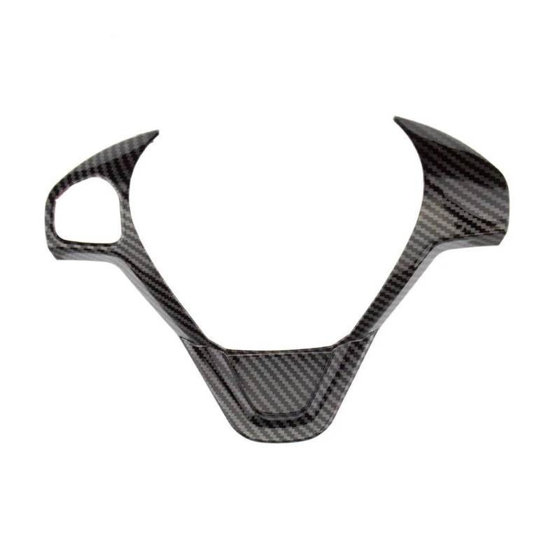 XNFUR Lenkradverkleidung, passend for Ford, Fiesta MK7 2009–2017, Ecosport 2012–2017, Autoaufkleber Lenkrad-Schild-Aufkleber(Style B) von XNFUR