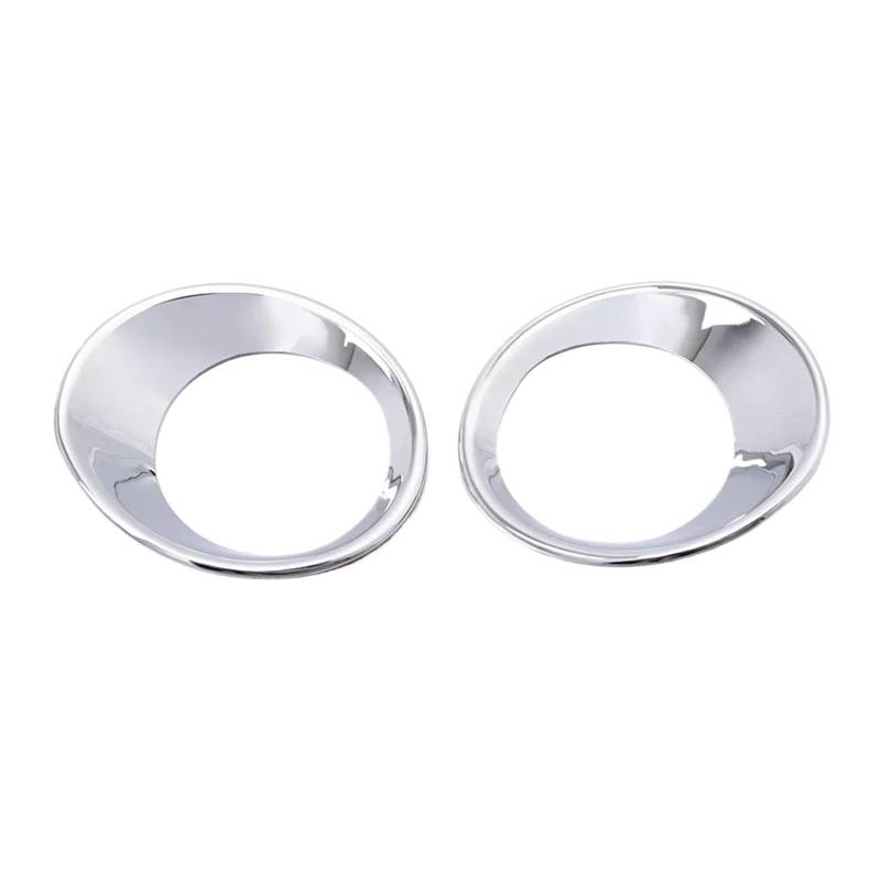 XNFUR Nebelscheinwerfer-Lampenabdeckung for die hintere Stoßstange, passend for Nissan, Qashqai Dualis 2007–2013, Chrom-Autozubehör, Heck-Nebelscheinwerfer-Lünette Nebelscheinwerfergehäuse-Ziersatz von XNFUR