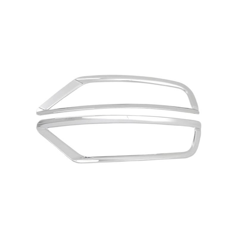 XNFUR Nebelschlussleuchte-Lampenabdeckungsverkleidung, passend for Mazda, CX5 CX-5 KF 2017–2021, Chrom-Zubehör for Nebelscheinwerfer-Formteile Nebelscheinwerfergehäuse-Ziersatz von XNFUR