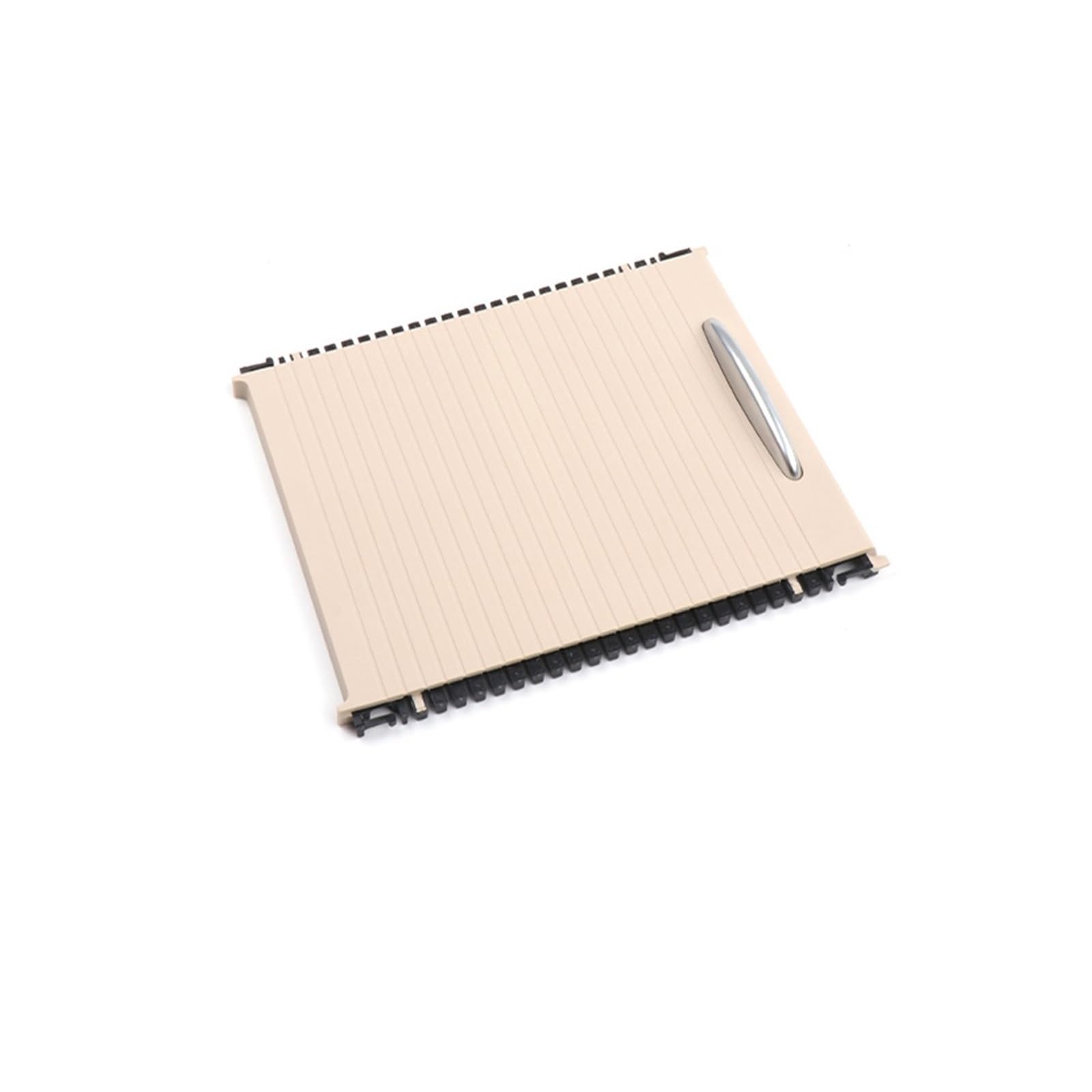XNFUR Rollo-Abdeckung for die Mittelkonsole des Autos, passend for W212 E-Klasse, Getränkehalter for Wasserbecher hinten, Armlehnenvorhang in der Mitte Rollbarer Getränkehalter fürs Auto(Beige) von XNFUR